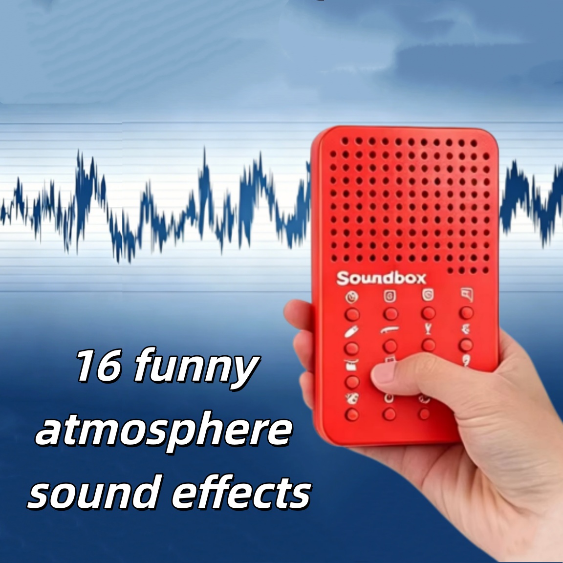 Electronics Gadgets To Gift - Funny Compact Sound Machine 16 Sound