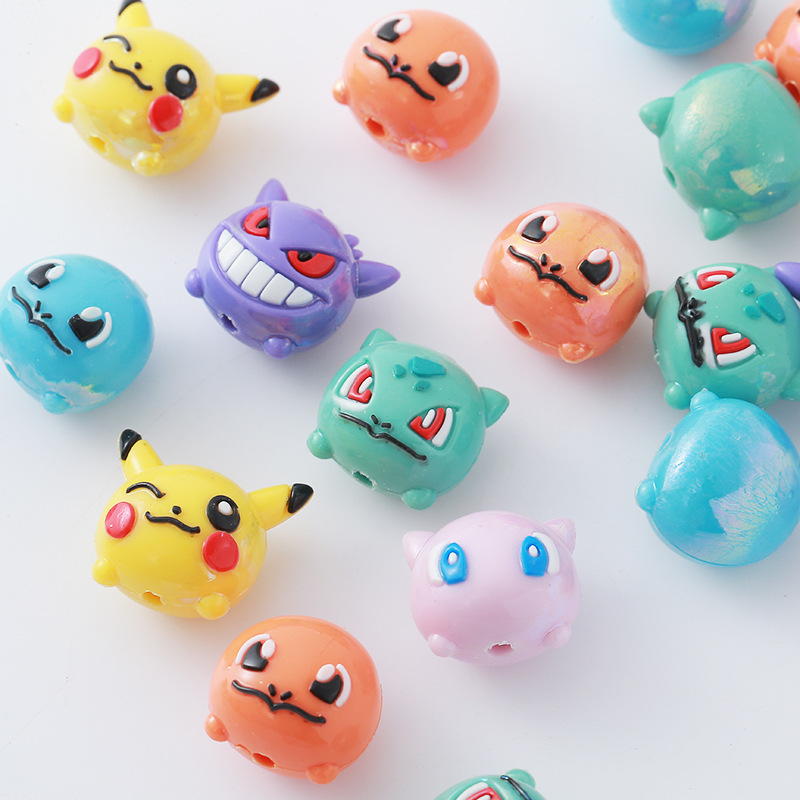Mobile Electronics Gadgets - 12pcs Pokémon Bead DIY Mobile Phone