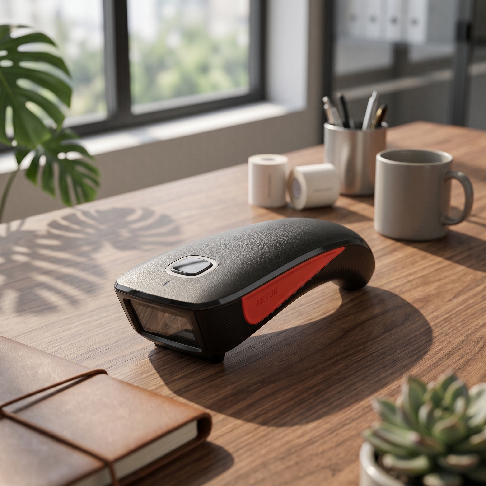 Barcode Scanner Wireless - Bluetooth Barcode Scanner Gun Portable Handheld