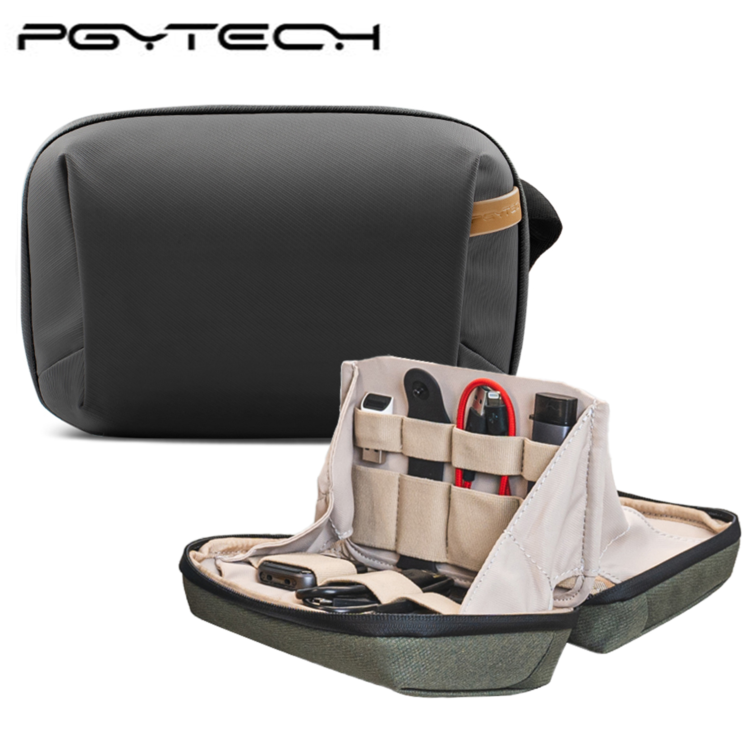 Electronics Gadgets Bag - PGYTECH Tech Pouch Organizer Bag Waterproof