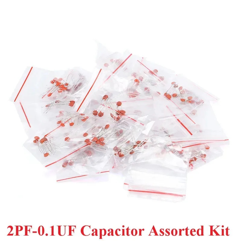Electronics & Gadgets Starting With D - 300pcs/lot Ceramic capacitor set pack 2PF-0.1UF