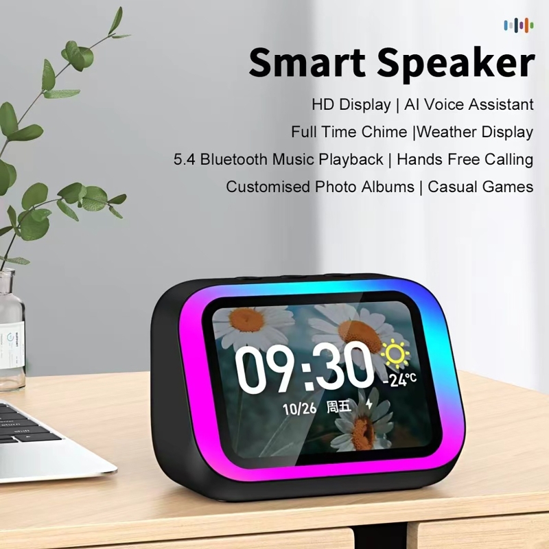 Unique Electronics Gadgets - AI Voice Assistant Bluetooth Speaker With