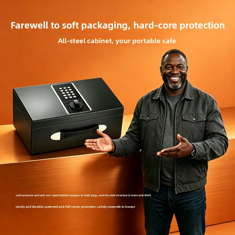 Unique Electronics Gadgets - Electronic Password Fireproof Waterproof Shockproof Safe