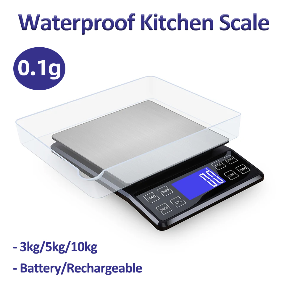 Unique Electronics Gadgets - Digital Kitchen Scale 0.1g High Precision