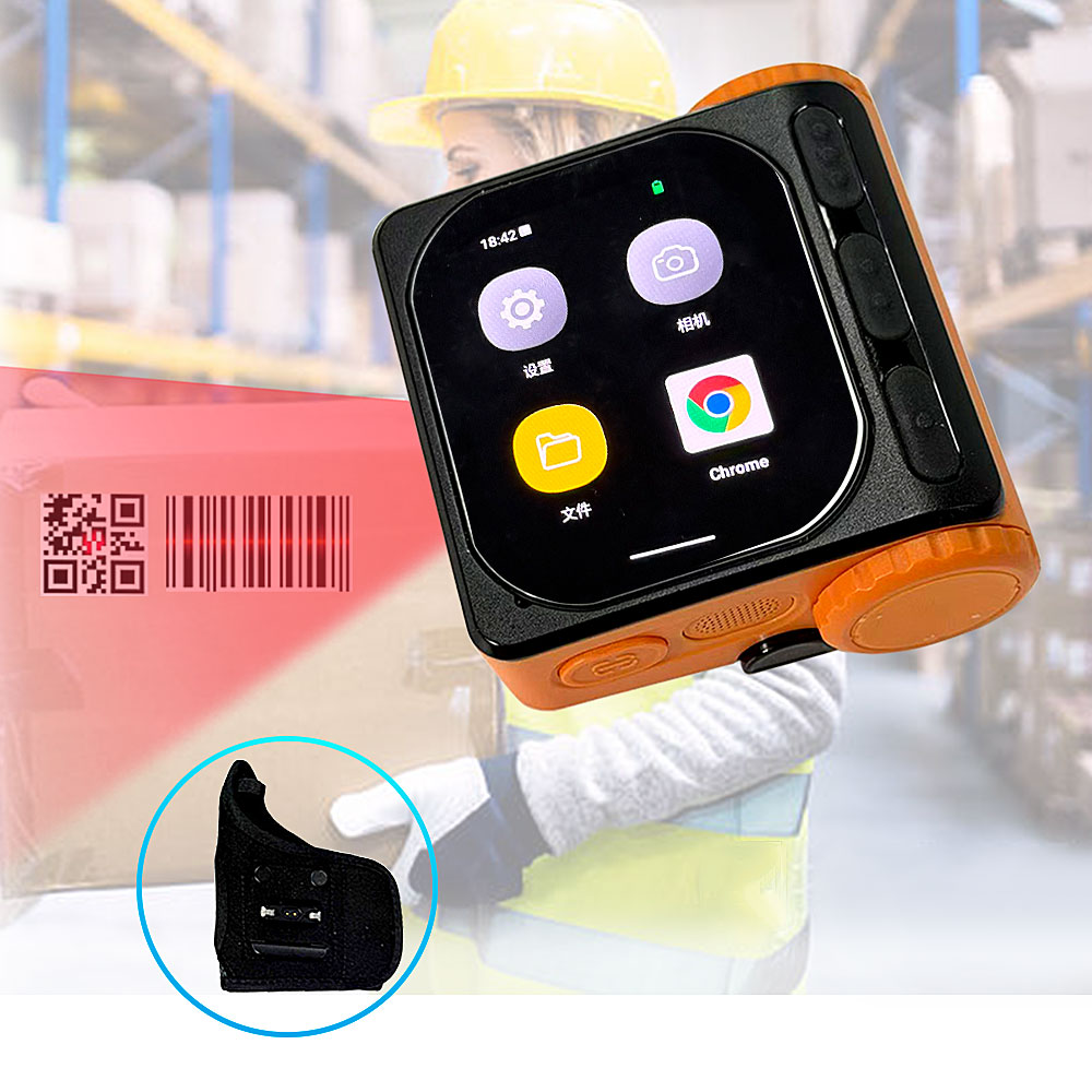 Barcode Scanner Wireless - Edoo Portable Wireless BT Finger Ring