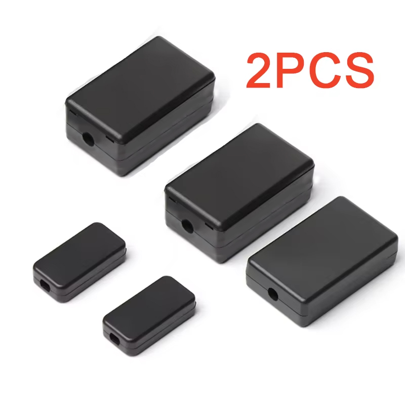 Unique Electronics Gadgets - 2PCS Plastic Waterproof Black Box DIY