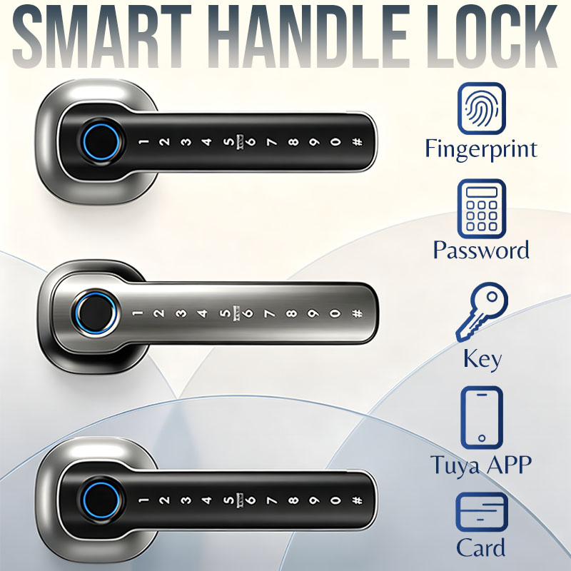 Unique Electronics Gadgets - Home Security Devices Smart Fingerprint Door