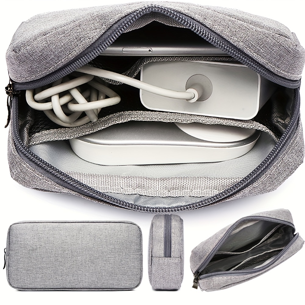 Electronics Gadgets Bag - Storage Bag Cable Cord Organizer Travel
