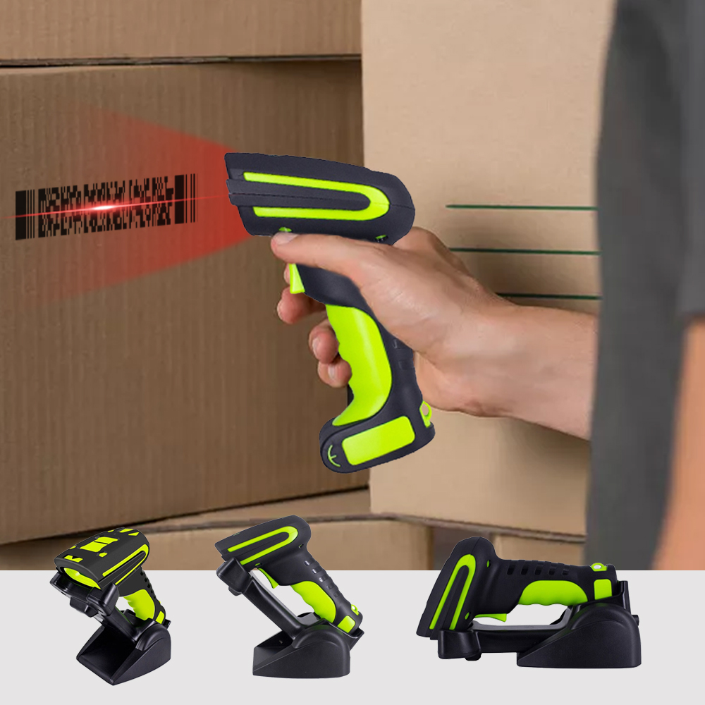 Barcode Scanner Wireless - 8020W Fixed Stand Bluetooth Industrial IP54