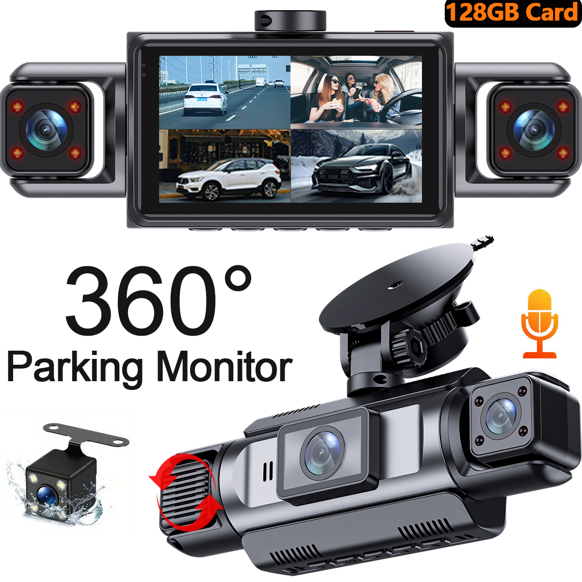 Panoramic Dash Cam 360 - DashCam Car Dvr Video Recorder 4