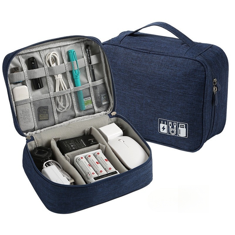 Electronics Gadgets Bag - Portable Digital Storage Bag USB Gadget