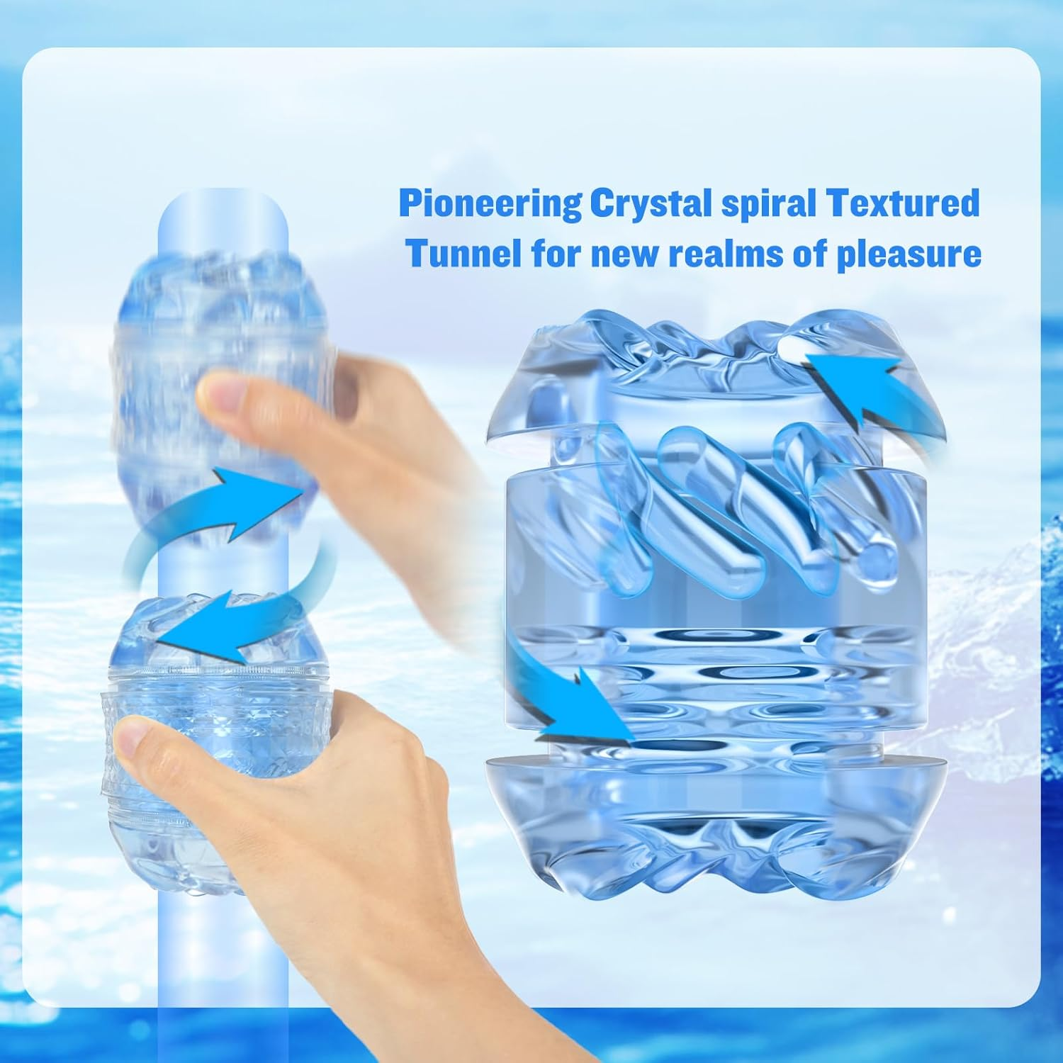 Double headed transparent Mast - Electronics Gadgets For Women recension och pris