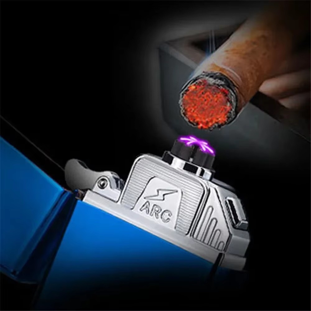New Six Arcs Lighter Windproof - Electronics Gadgets To Gift recension och pris