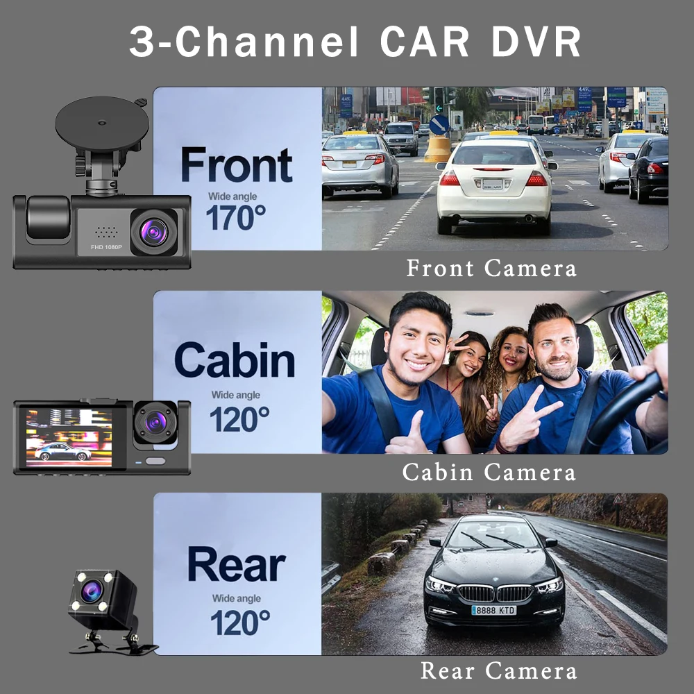 2.0Inch Car DVR Dash Cam HD Da - Panoramic Dash Cam 360 recension och pris