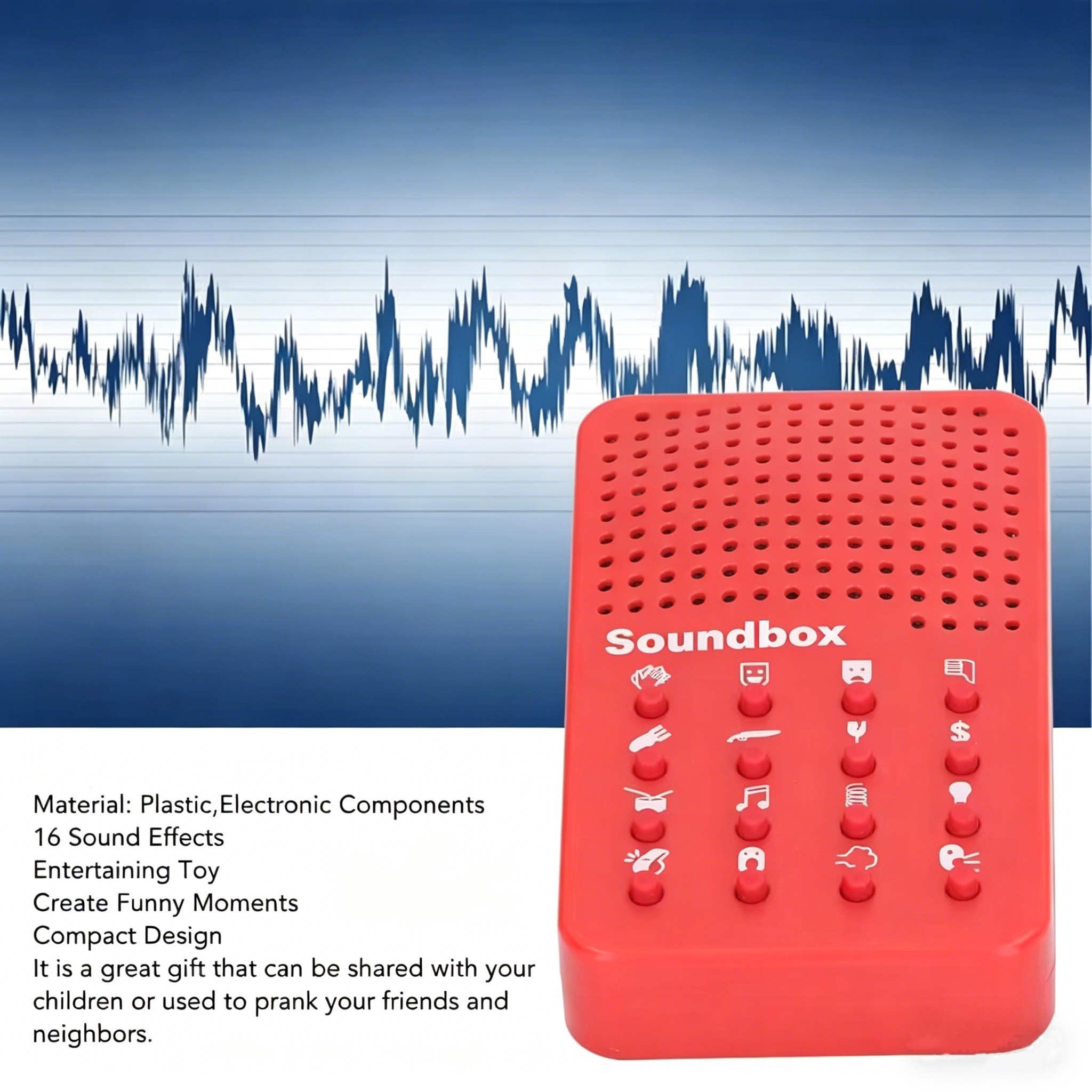 Compact Funny Sound Machine 16 - Electronics Gadgets To Gift recension och pris