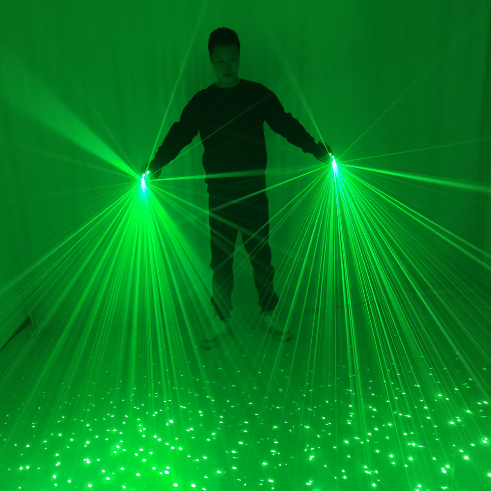 Sky Star 532nm Green Laser Glo - Led Gloves Music recension och pris