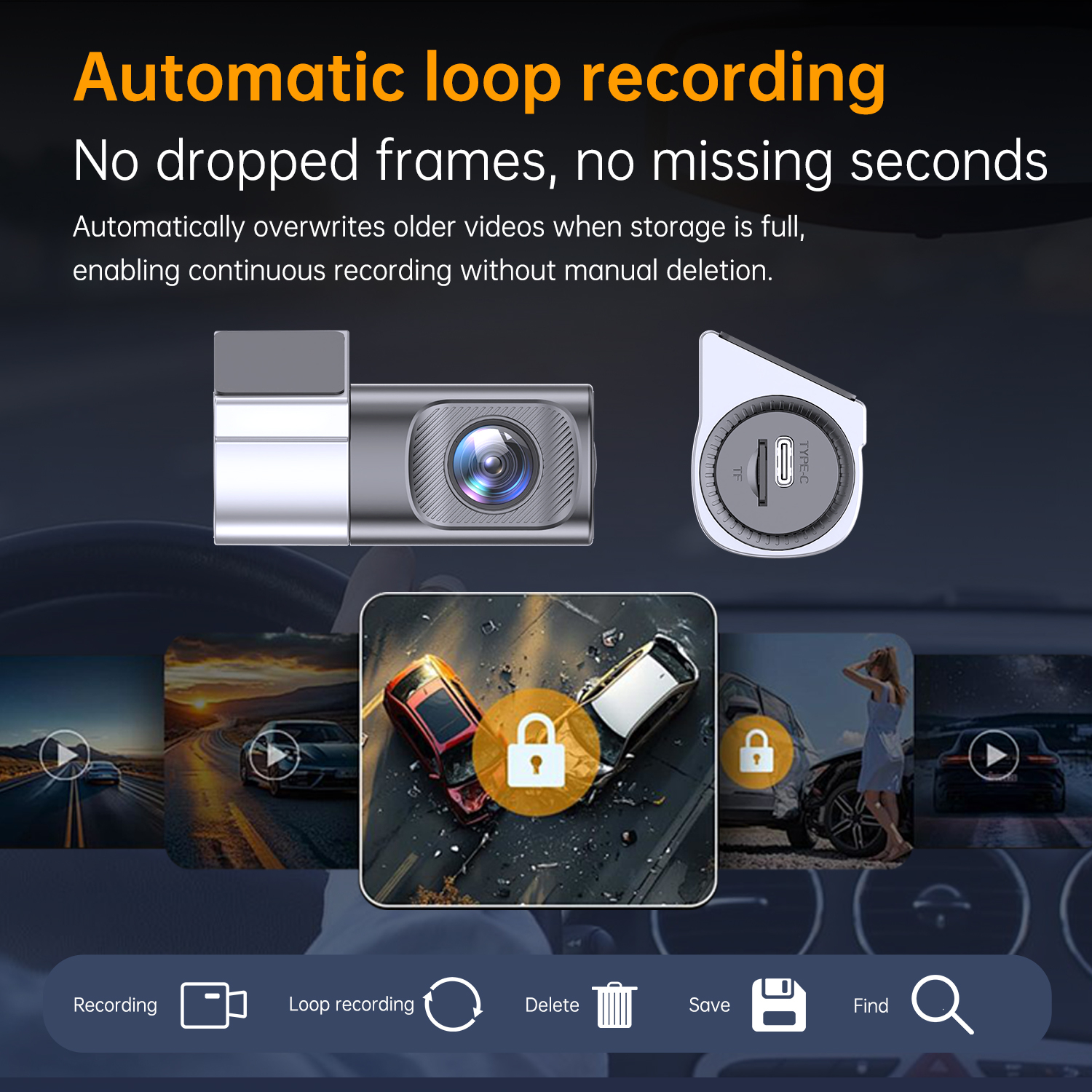 NEW 1080P HD Car DashCam 360°  - Panoramic Dash Cam 360 recension och pris