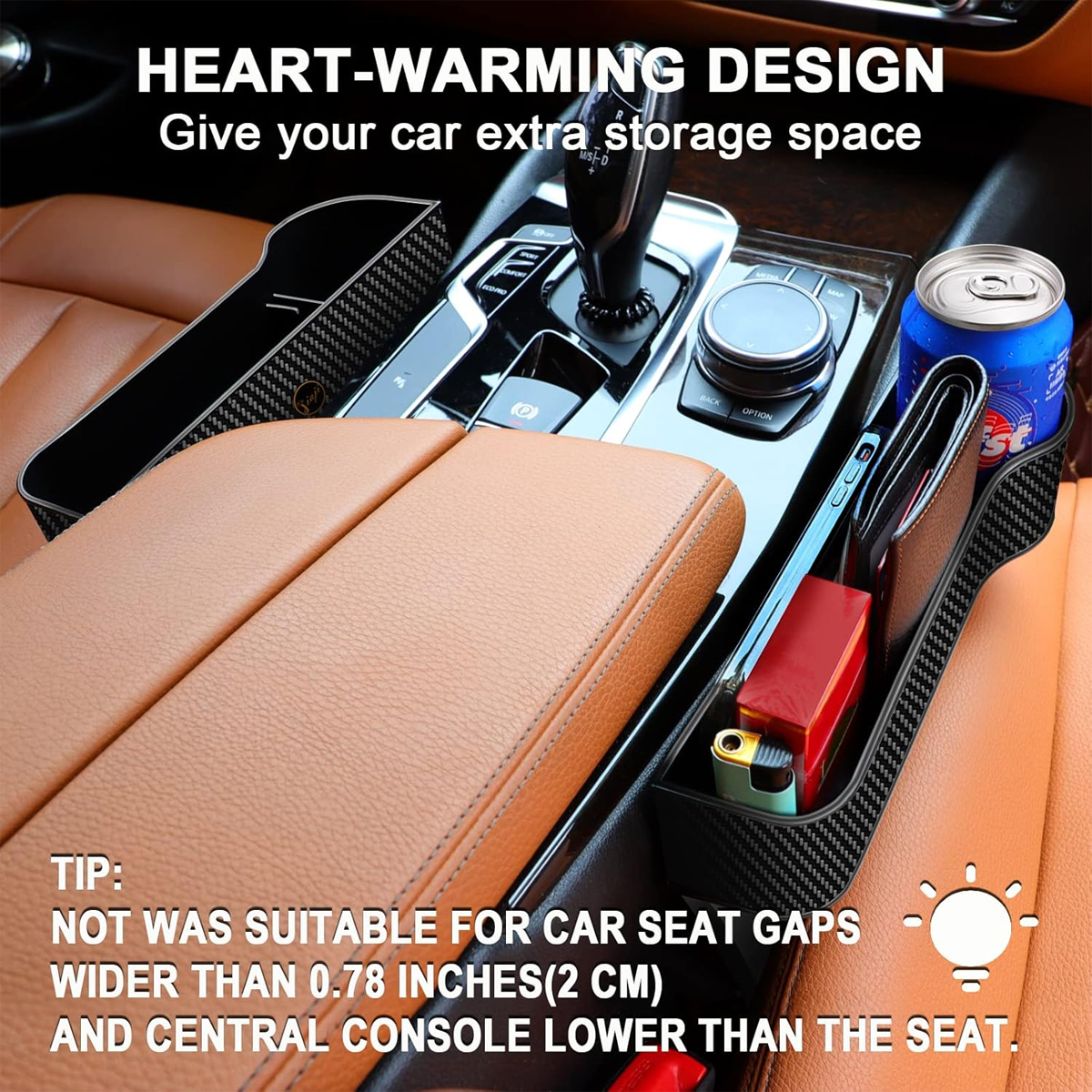Car Seat Gap Storage Box, Mult - Mobile Electronics Gadgets recension och pris