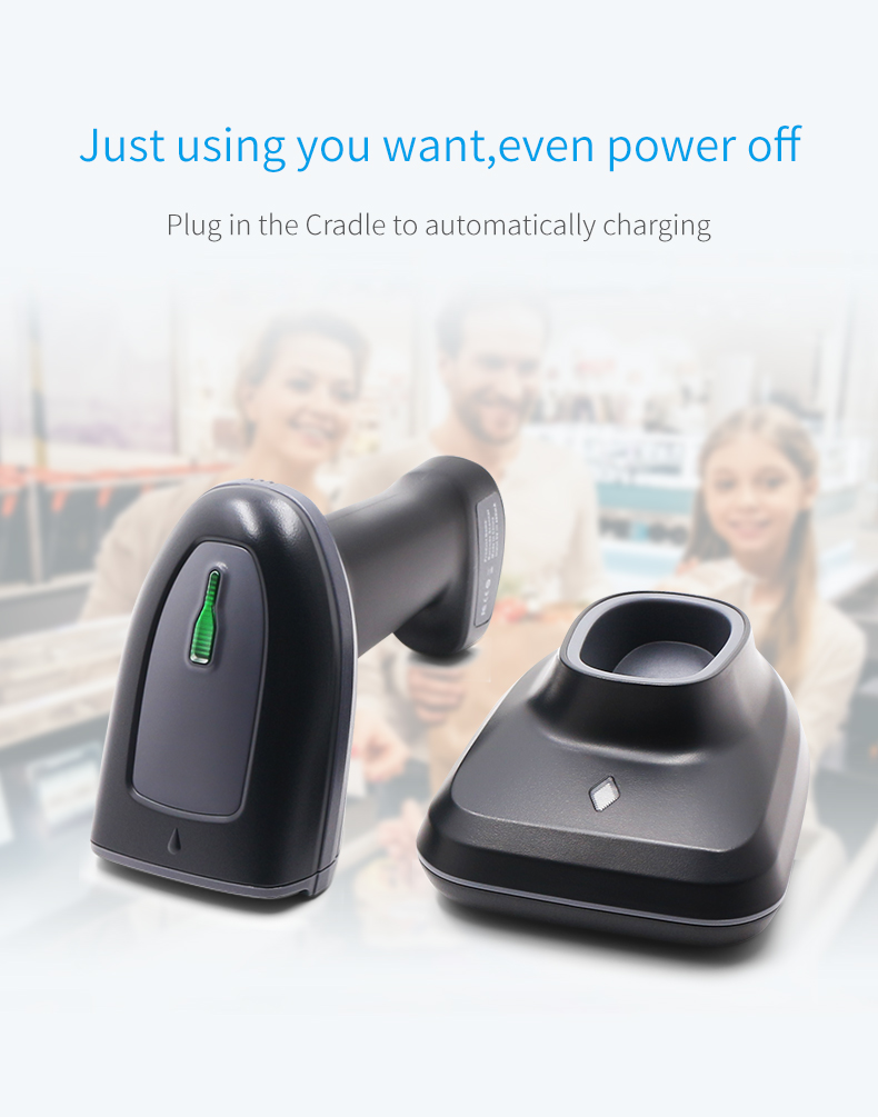 Wireless Barcode Scanner with  - Barcode Scanner Wireless recension och pris