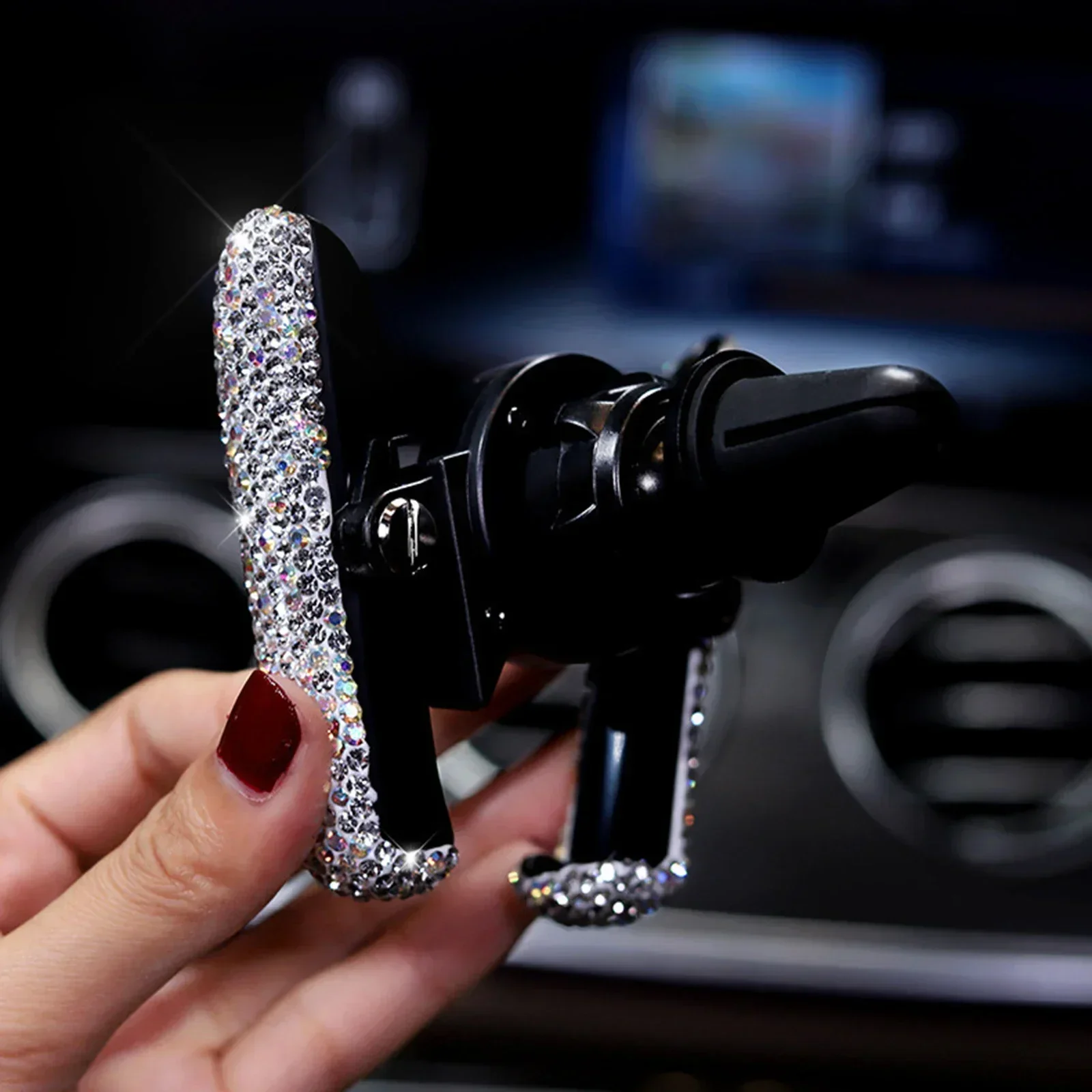 NEW Car Phone Holder Diamond C - Mobile Electronics Gadgets recension och pris