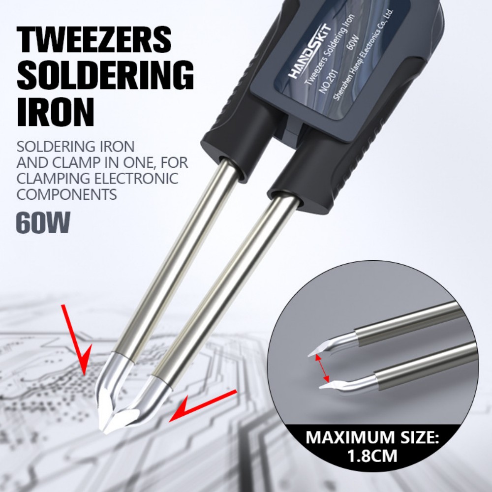 T12 Soldering Tweezer Handle – - Electronics Stuff recension och pris