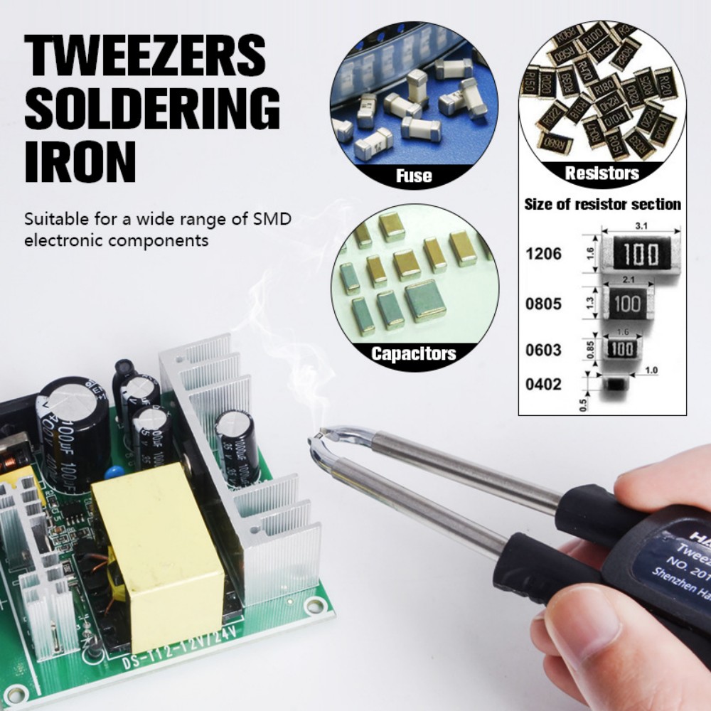 T12 Soldering Tweezer Handle – - Electronics Stuff recension och pris