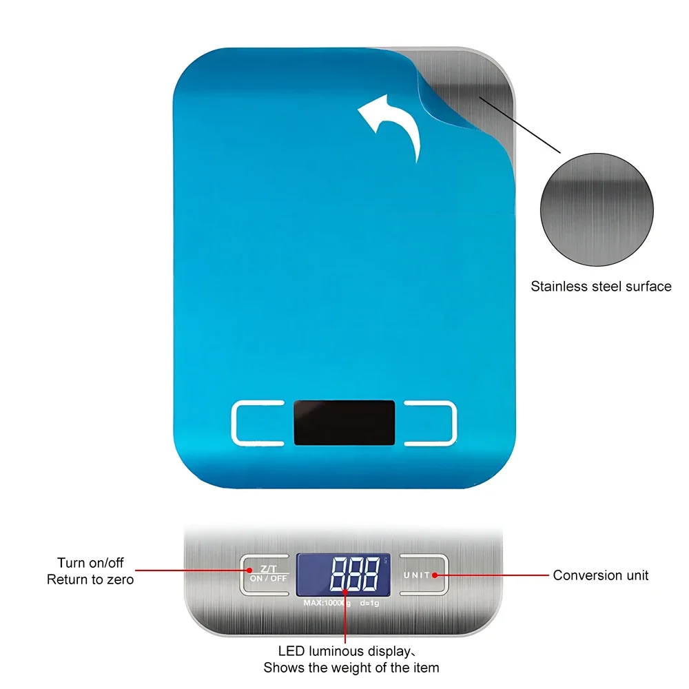 5kg/10kg 1g Portable Kitchen S - Electronics Stuff recension och pris