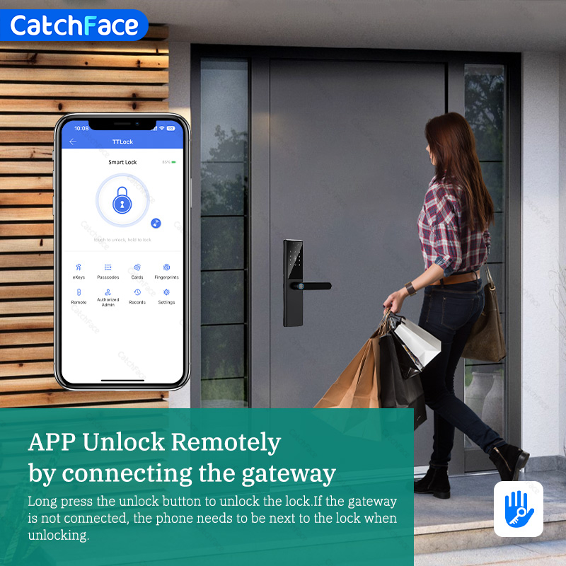 Bluetooth Fingerprint Door Loc - Unique Electronics Gadgets recension och pris