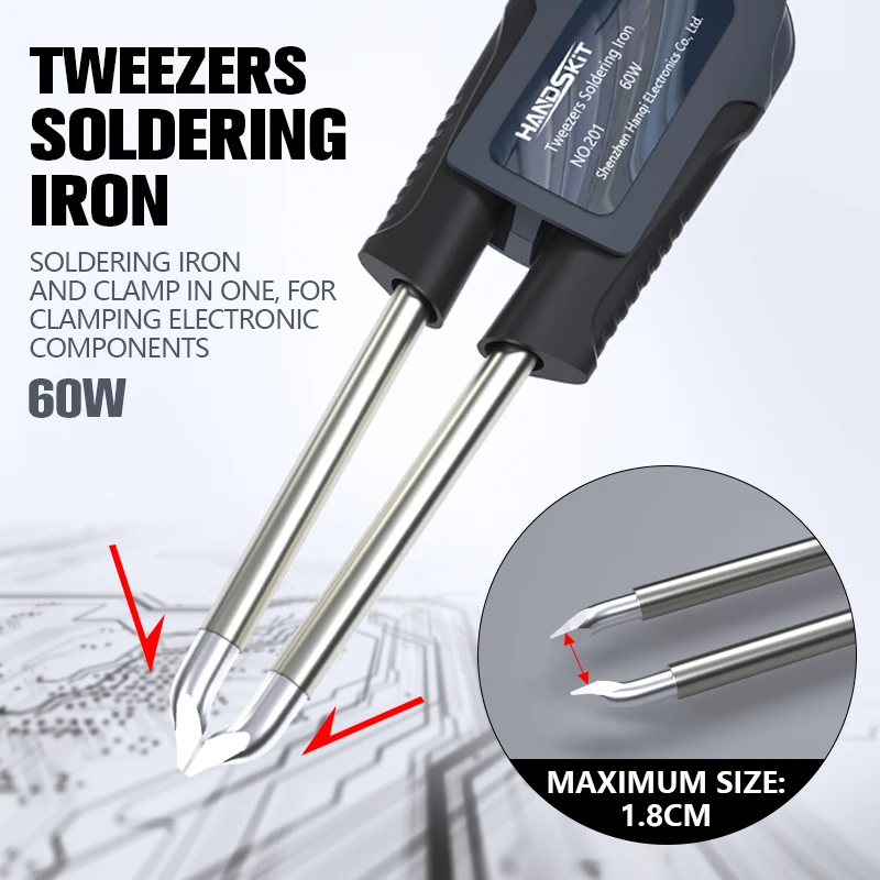 T12 Soldering Station Tweezers - Gadgets For Electronics recension och pris