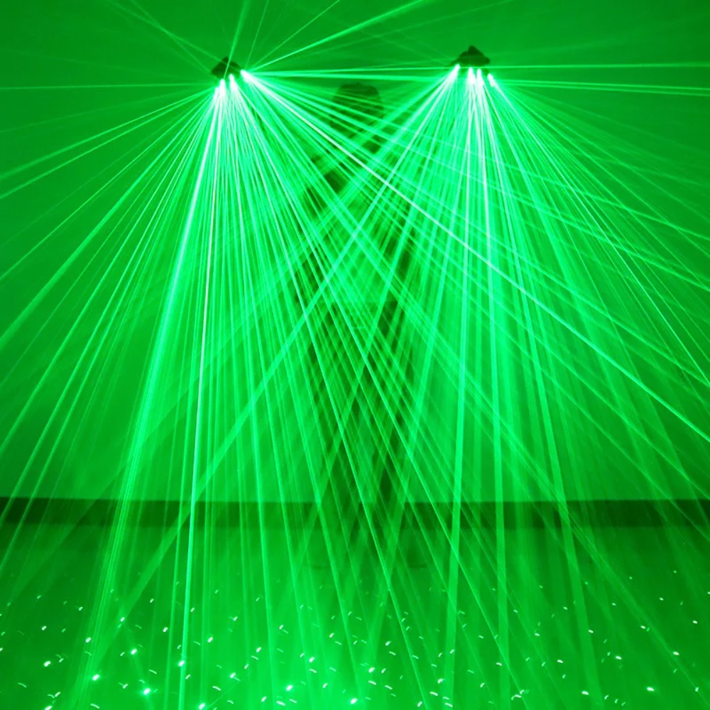Green Laser Gloves Laser Flash - Led Gloves Music recension och pris