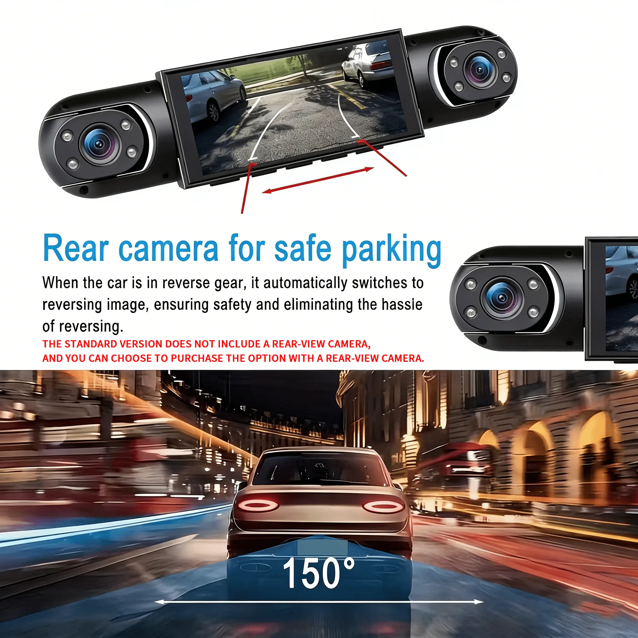 360° panoramic three-channel d - Panoramic Dash Cam 360 recension och pris