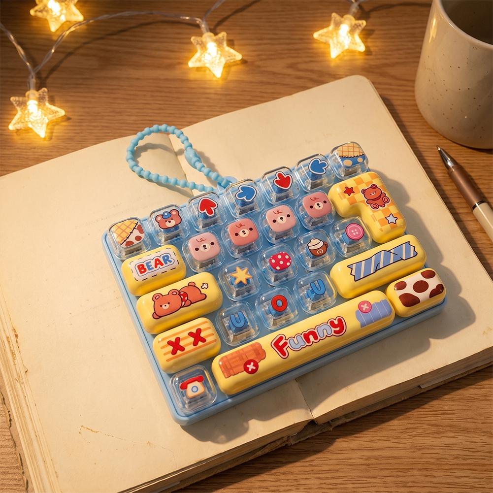 Mini 26 Keys Pop It Fidget Key - Electronics Gadgets Bag recension och pris