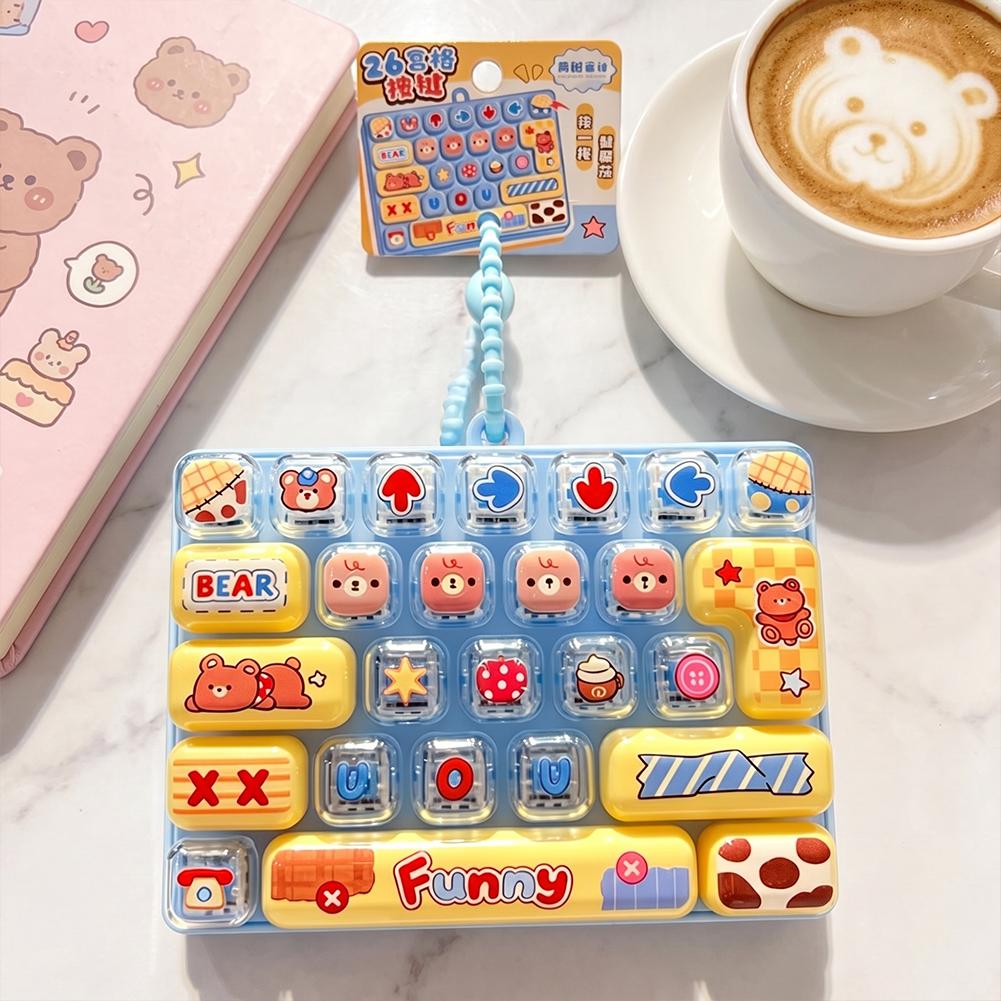 Mini 26 Keys Pop It Fidget Key - Electronics Gadgets Bag recension och pris