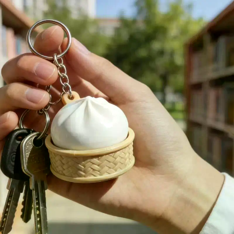 Mini Steamed Bun Stress Relief - Electronics Gadgets Bag recension och pris