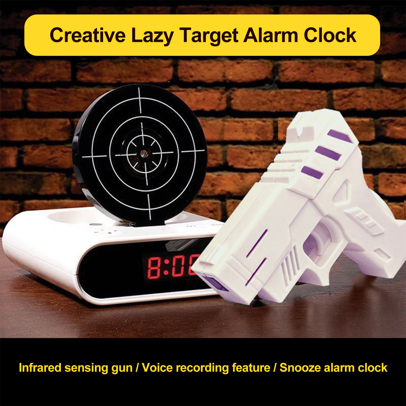 Electronics Desk Clock Creativ - Electronics Gadgets To Gift recension och pris