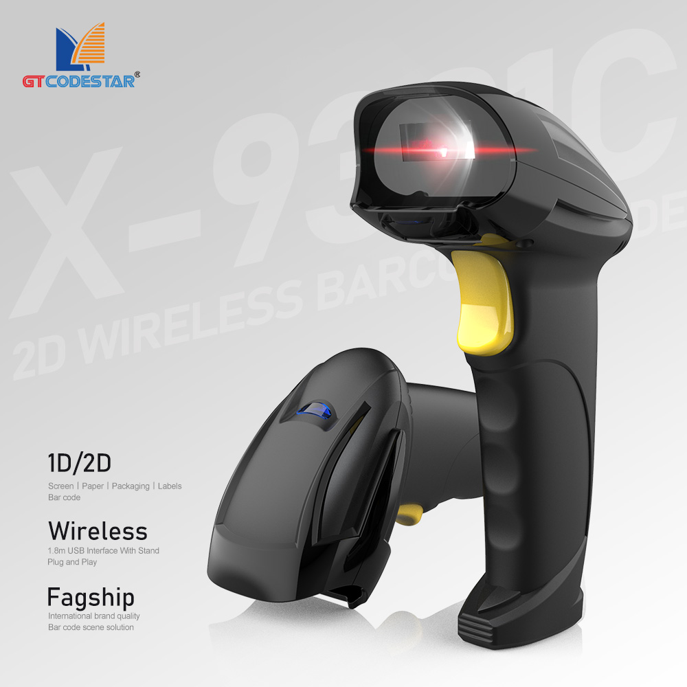 GTCODESTAR X-9301C Warehouse L - Barcode Scanner Wireless recension och pris