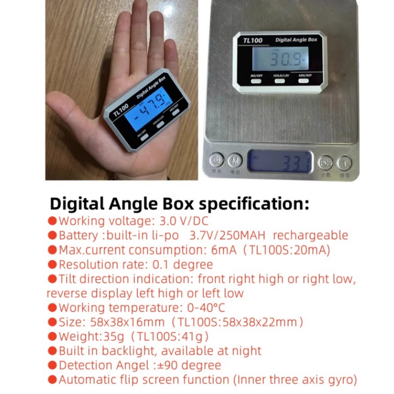 Horizontal Angle Meter Protrac - Gadgets For Electronics recension och pris
