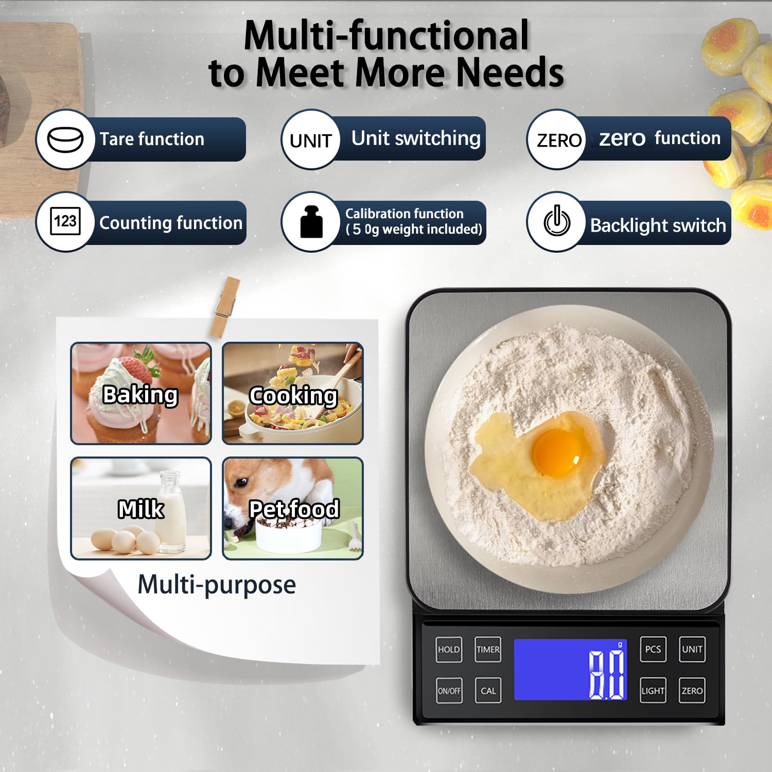 Digital Kitchen Scale 0.1g Hig - Unique Electronics Gadgets recension och pris