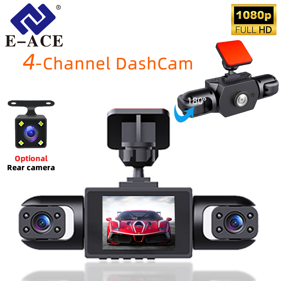E-ACE 360° Car DVR 1080P DashC - Panoramic Dash Cam 360 recension och pris