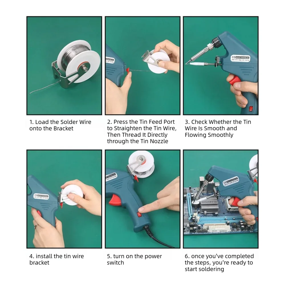 Adjustable Temperature Solderi - Electronics Stuff recension och pris