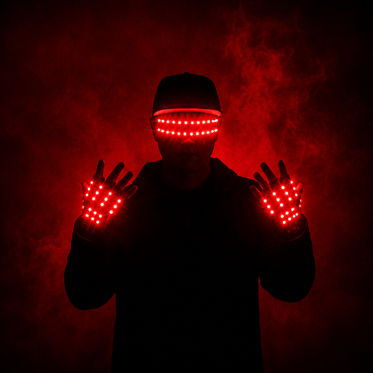 LED Flashing Gloves and Glasse - Led Gloves Music recension och pris