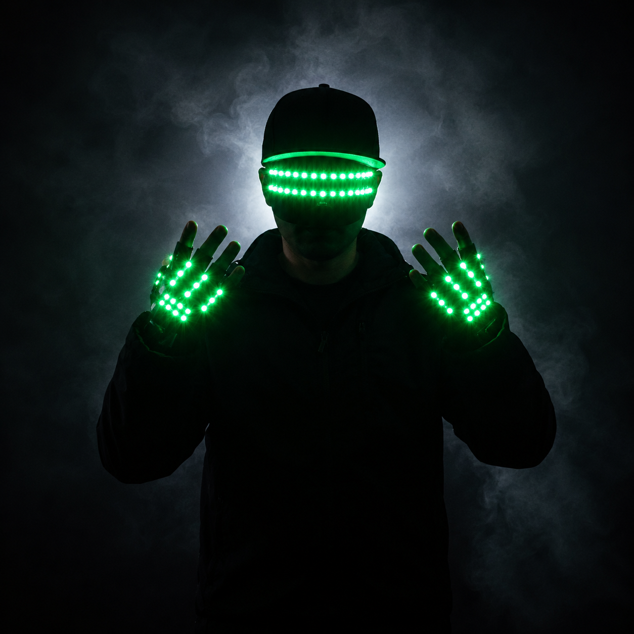 LED Flashing Gloves and Glasse - Led Gloves Music recension och pris