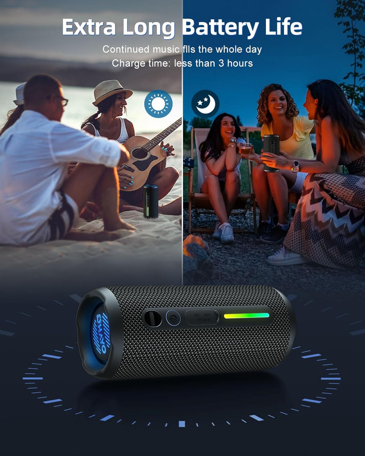 Ohayo S7 Portable Waterpro Blu - Electronics Gadgets To Gift recension och pris