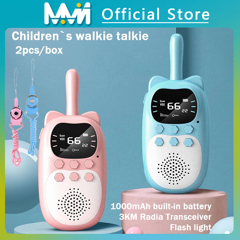 Kids Walkie Talkie 2PCS Electr - Electronics Gadgets To Gift recension och pris