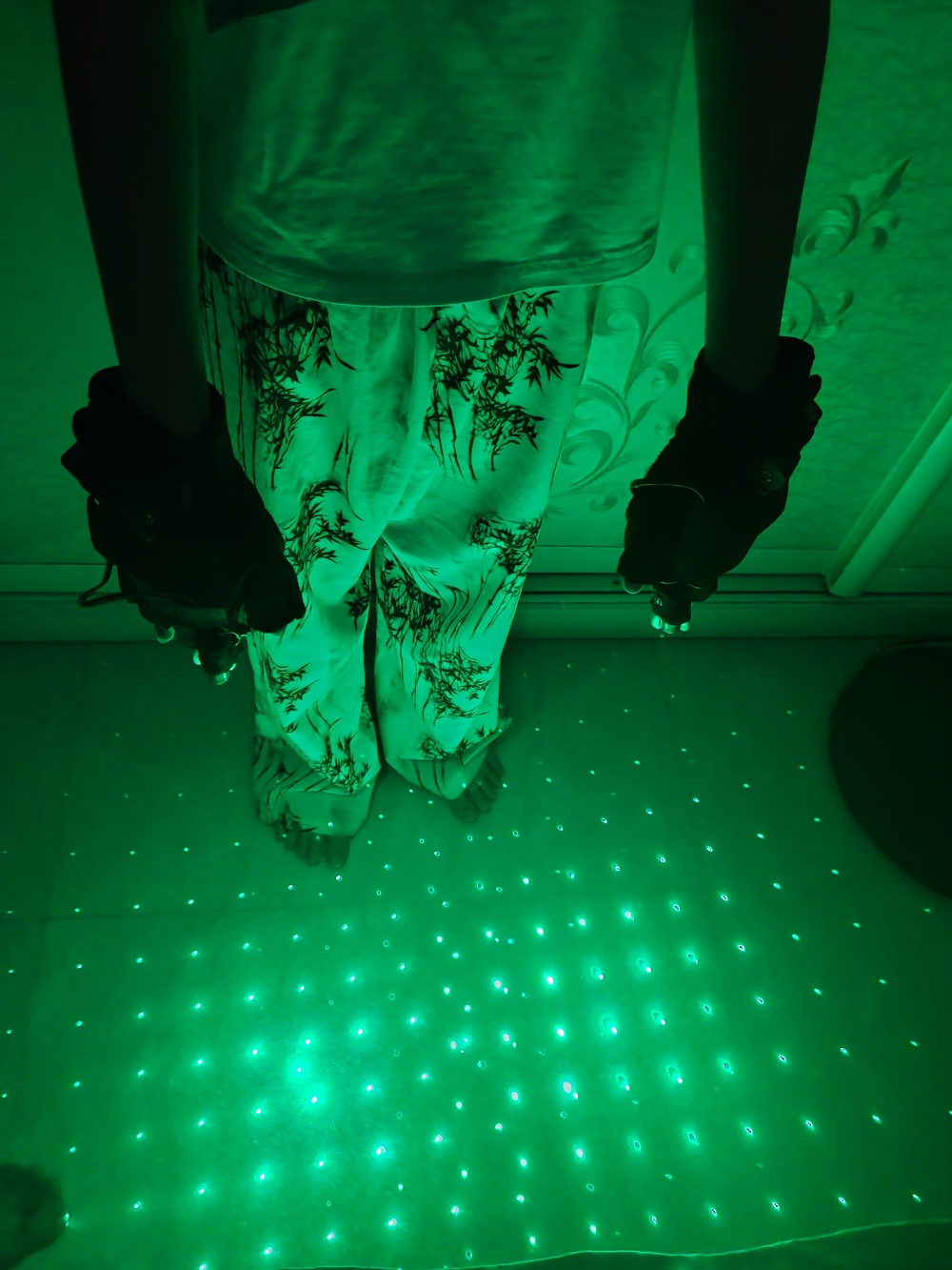 Green Laser Gloves Laser Flash - Led Gloves Music recension och pris
