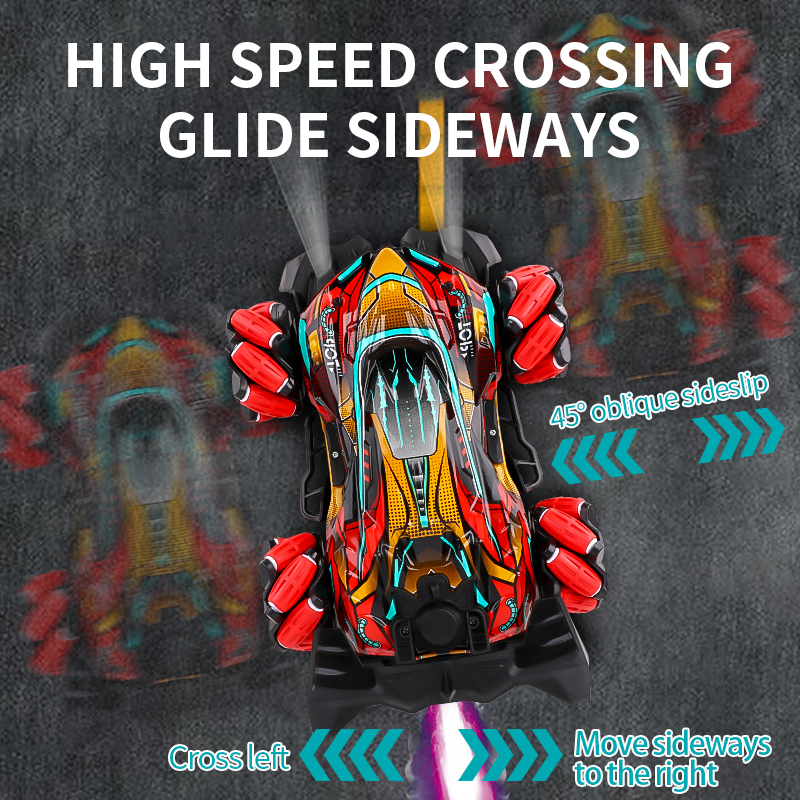 NEW F1 Drift RC Car with LED L - Led Gloves Music recension och pris