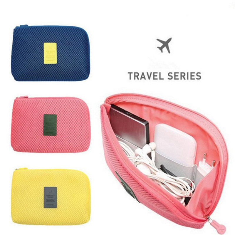 Travel Accessory Cable Bag Por - Electronics Gadgets Bag recension och pris
