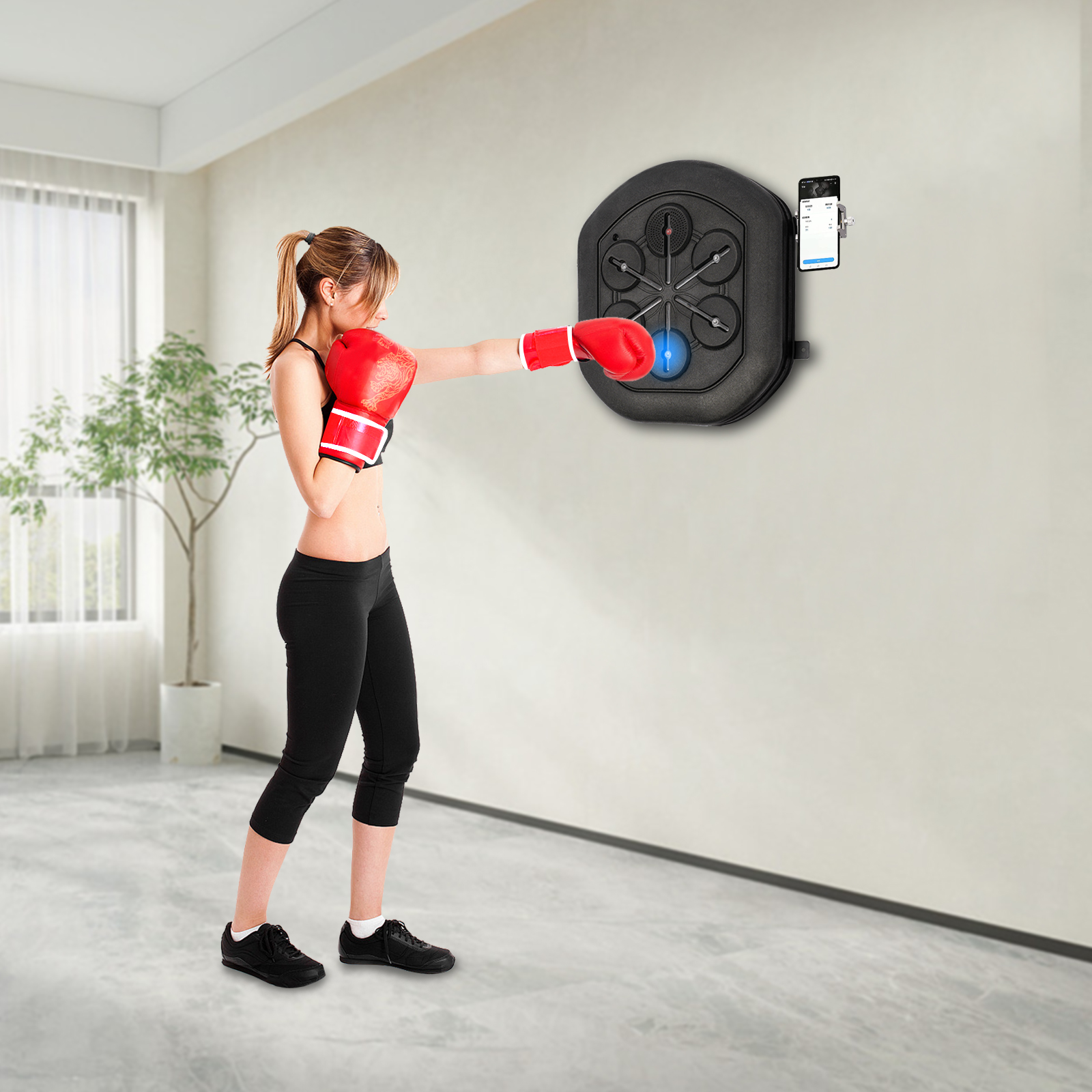 Music Punching Machine Bluetoo - Led Gloves Music recension och pris