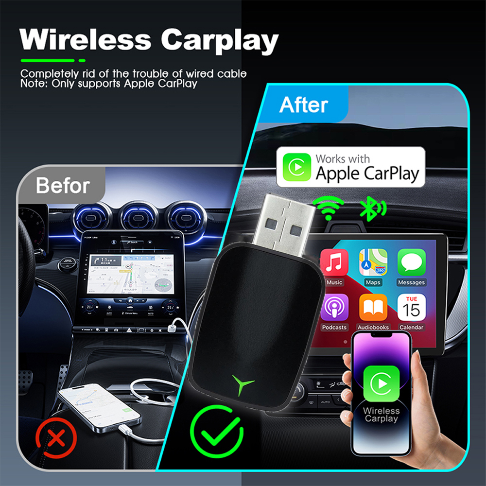 New Wired To Wireless Carplay  - Gadgets For Electronics recension och pris