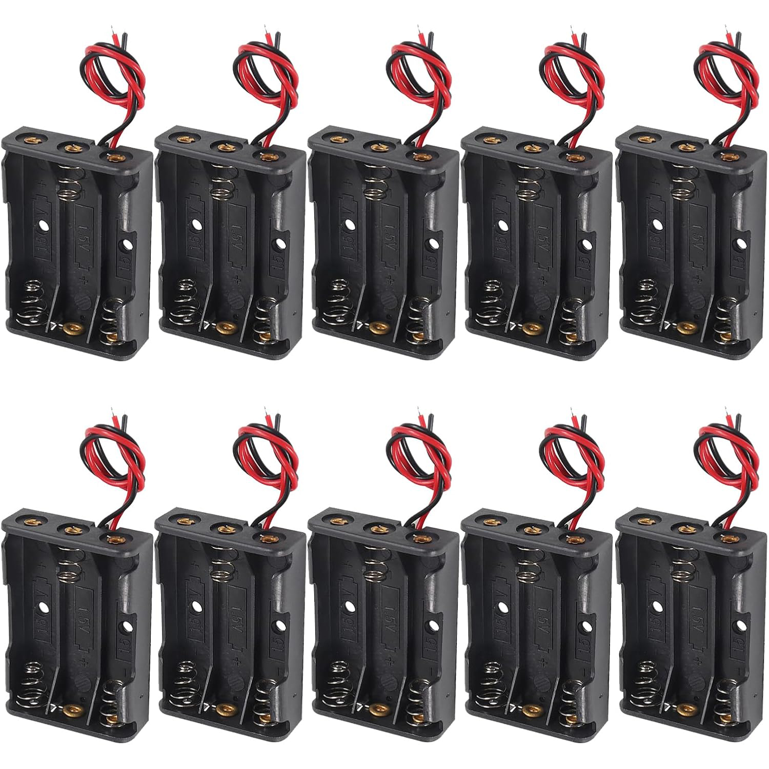 10pcs AAA Battery Holder 3X 1. - Unique Electronics Gadgets recension och pris